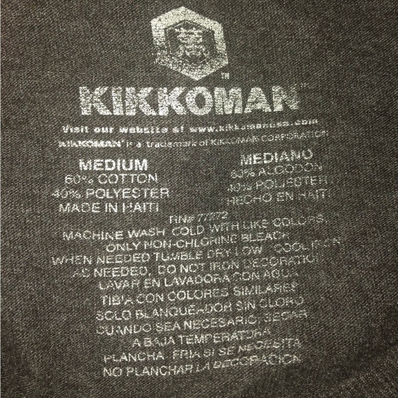 Kikkoman T-shirt - Medium - Picture 4 of 4